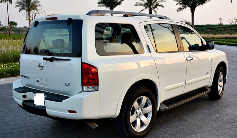 Nissan Armada LE 2015 White GCC Under warranty Bank Finance Available 0% DP call @ 0521293134 full