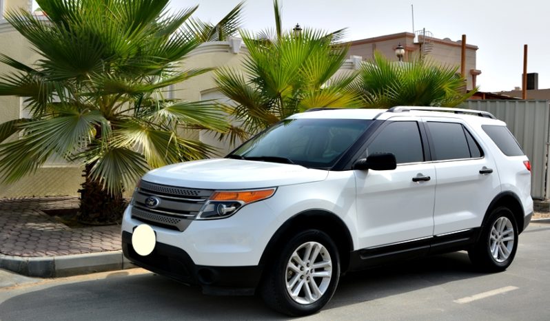 FORD EXPLORER 2013 Gcc Also On 0%D.P Accident Free Mint Condition White call @ 052 1293134 full