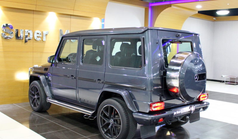 Mercedes Benz G63, 463 Edition, 2016, GCC Specs, Under Warranty, Full Service History, Ent. Package full