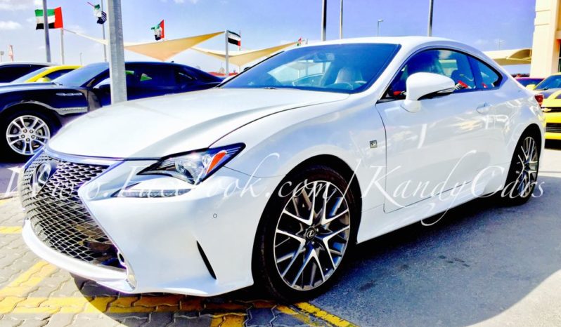 Lexus RC F 350 F / GOOD OFFER / 0 DOWN PAYMENT / MONTHLY 2267 full